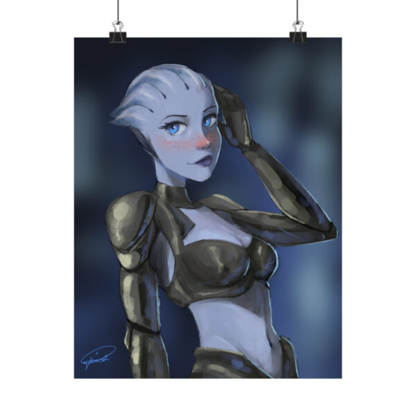 Liara T'soni - Matte Poster