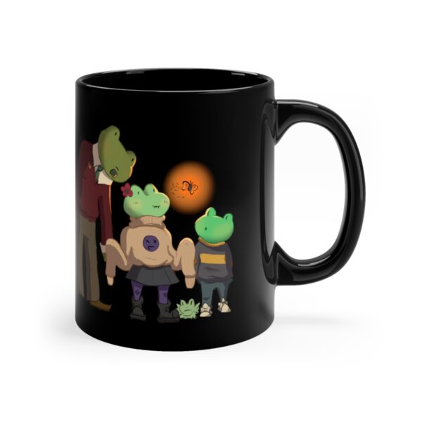 Frog Fam - 11oz Black Mug