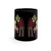 Frog Fam - 11oz Black Mug - Image 2